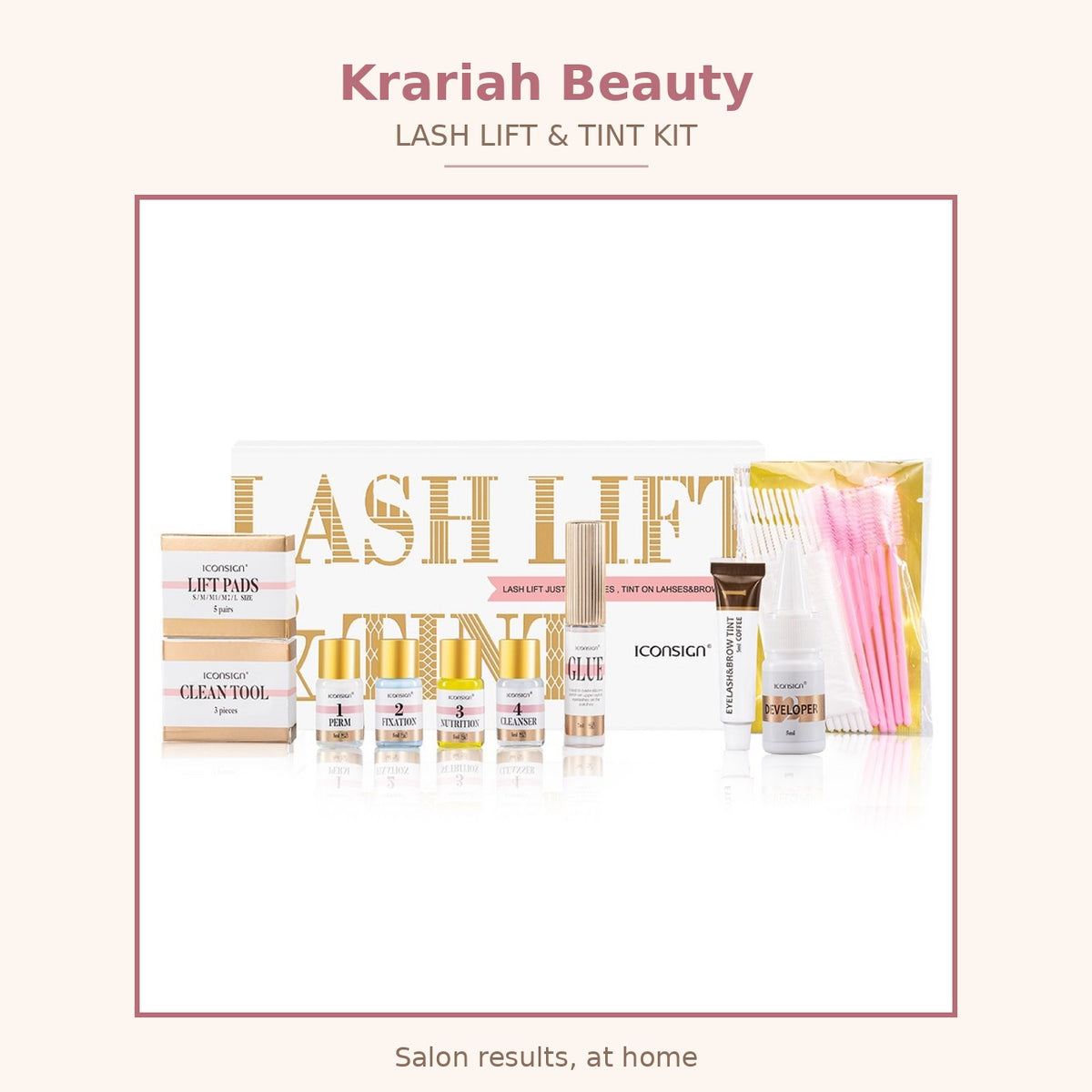 Krariah Beauty Lash Lift and Tint Kit